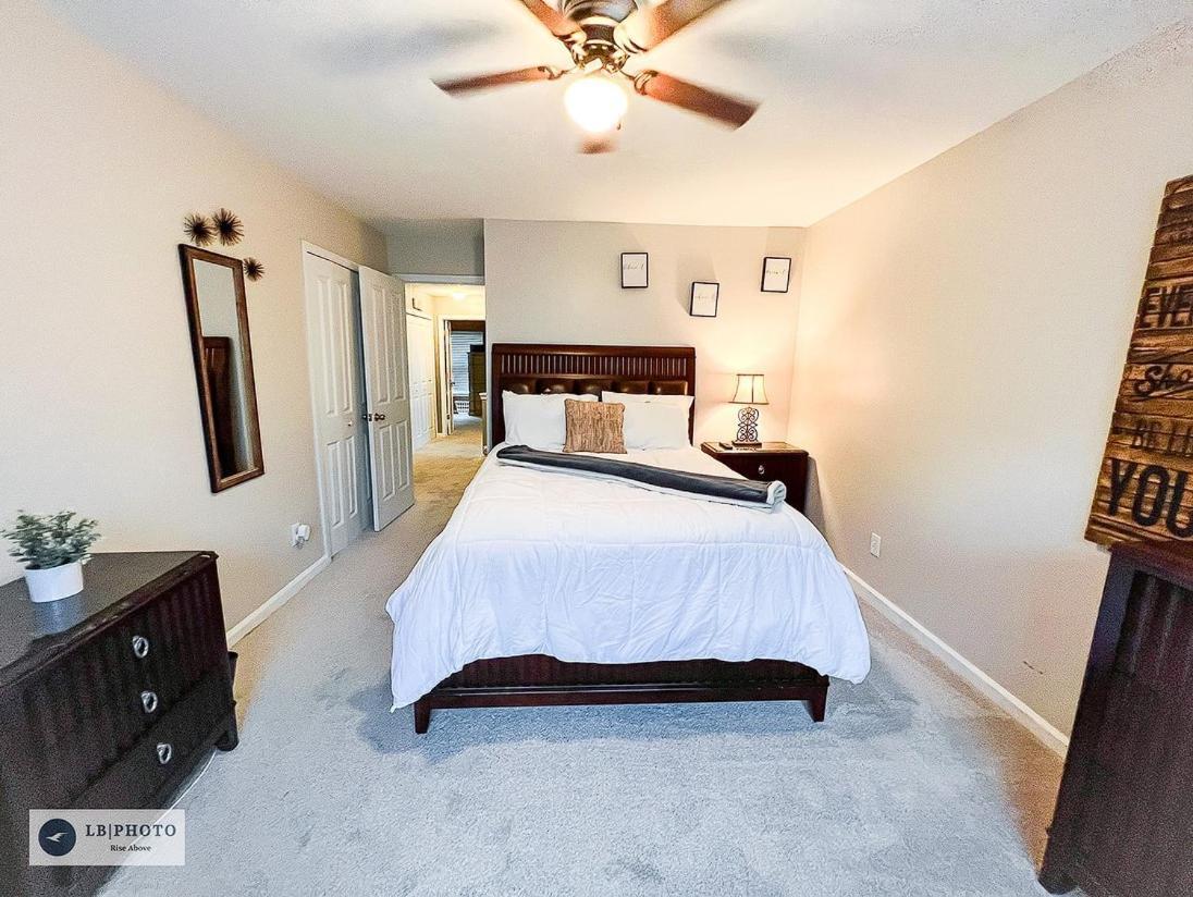 4 - Bed Home With Cali King Bed, 12 Mins To Dtwn Atlanta Exteriör bild