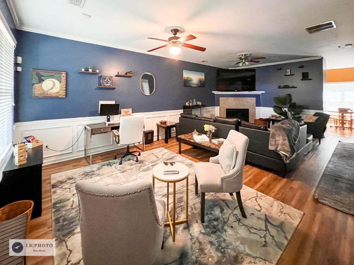 4 - Bed Home With Cali King Bed, 12 Mins To Dtwn Atlanta Exteriör bild